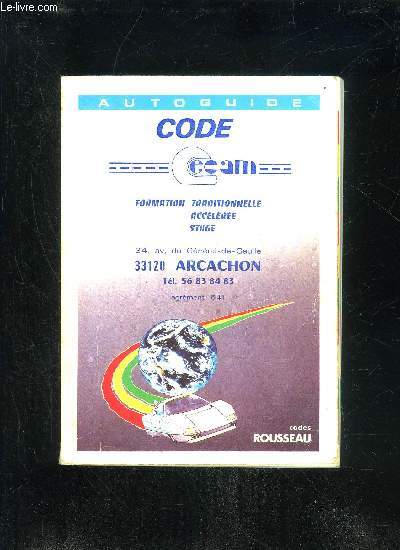 CODE AUTOGUIDE ARCACHON