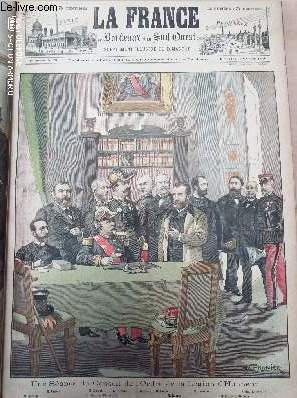 LA FRANCE DE BORDEAUX ET DU SUD OUEST - SUPPLEMENT ILLUSTRE DU DIMANCHE - 1ERE ANNEE N 23 - Dimanche 30 octobre 1898 - Une sance du conseil de l'Ordre de la Lgion d'Honneur - Rsum de la semaine - Nos gravures - Les enfants ingrats - A l'impossible