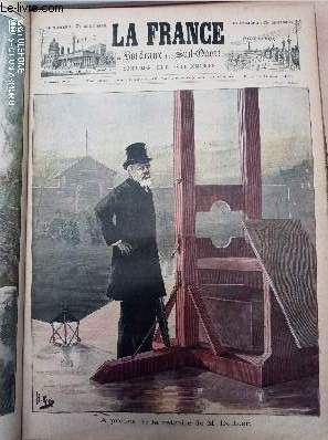 LA FRANCE DE BORDEAUX ET DU SUD OUEST - SUPPLEMENT ILLUSTRE DU DIMANCHE - 2EME ANNEE N 4 - Dimanche 22 janvier 1899 - A propos de la retraite de M. Deibler - Rsum de la semaine - Nos gravures - Catalepsie - C'est demain que les cousins arrivent - Bons