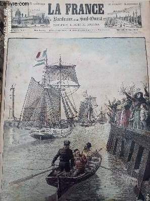 LA FRANCE DE BORDEAUX ET DU SUD OUEST - SUPPLEMENT ILLUSTRE DU DIMANCHE - 2EME ANNEE N 11 - Dimanche 12 mars 1899 - Les pcheurs de morue, dpart pour l'Islande de la Flotille dunkerquoise - Rsum de la semaine - Nos gravures - Un caprice - Le vaisseau