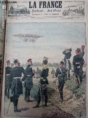 LA FRANCE DE BORDEAUX ET DU SUD OUEST - SUPPLEMENT ILLUSTRE DU DIMANCHE - 2EME ANNEE N 48 - Dimanche 26 novembre 1899 - Le nouveau ballon militaire allemand - Rsum de la semaine - Nos gravures - Une sale tte - Le retour - La bonne aventure - Un bon