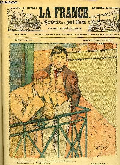 LA FRANCE DE BORDEAUX ET DU SUD OUEST - SUPPLEMENT ILLUSTRE DU DIMANCHE - 4EME ANNEE N 46 - DESSINS COULEURS DE GOTTLOB ET DE PAUL VARELLI