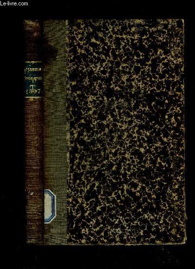 SOCIETE DE GEOGRAPHIE COMMERCIALE DE BORDEAUX - BULLETINS DE 1897 - Actes de la Socit : Section centrale,-Section d'Agen.25,-Section de La RochelleAzam (Dr). - Discours.Bayle (Emile). - La Double.Bibliographie (voir encore Ouvrages