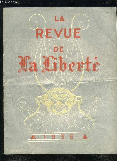 LA REVUE DE LA LIBERTE 1936