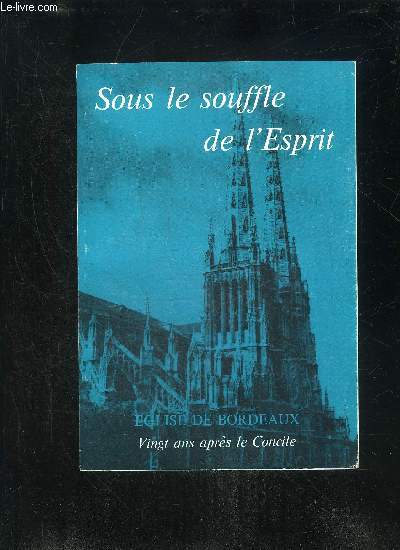 SOUS LE SOUFFLE DE L'ESPRIT - EGLISE DE BORDEAUX - VINGT ANS APRES LE CONCILE