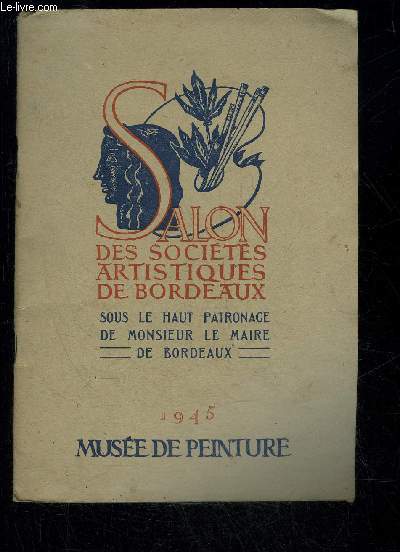 CATALOGUE DU SALON DES SOCIETES ARTISTIQUES DE BORDEAUX