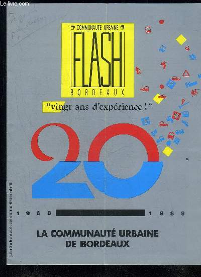 FLASH COMMUNAUTE N 63 - 20 ANS D'EXPERIENCE