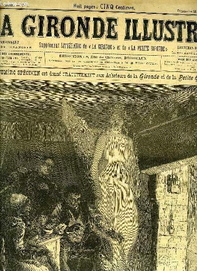 LA GIRONDE ILLUSTREE N 1 - LE NOEL DE LA REPUBLIQUE, DESSIN DE GIL BAER
