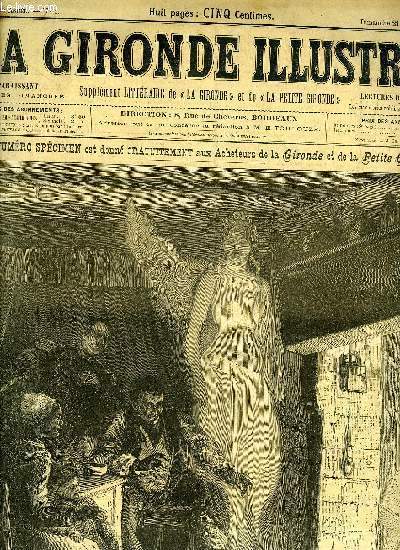 LA GIRONDE ILLUSTREE N 1 - LE NOEL DE LA REPUBLIQUE, DESSIN DE GIL BAER