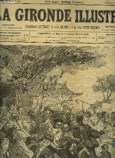 LA GIRONDE ILLUSTREE N 51 - MASSACRE DE CHRETIENS EN CHINE