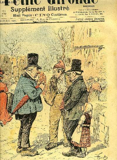 LA PETITE GIRONDE SUPPLEMENT ILLUSTRE - 4EME ANNEE N 38 Le combe de l'conomie par Henriot -  tous nos lecteurs photographies amateurs - histoire sans paroles - trop parler, nuit - erreur n'est pas compt par Edmond Gunin - quiproquo par G.Ri etc.