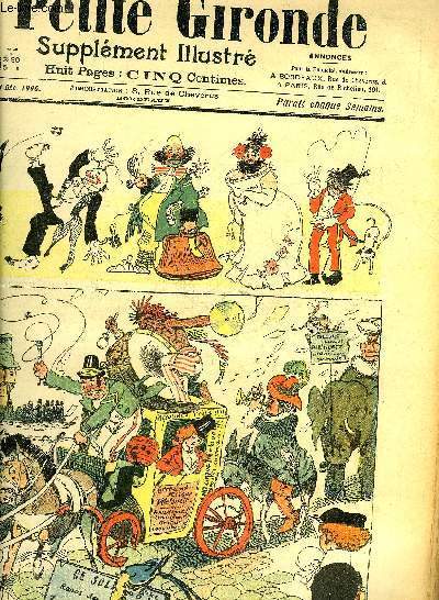 LA PETITE GIRONDE SUPPLEMENT ILLUSTRE - 8EME ANNEE N 49 DEC. 1905 - le clbre cirque pir ouett par Mirande - le cheval du gendarme .