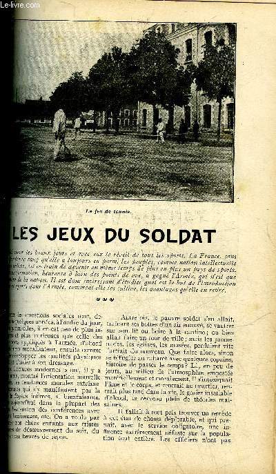 LA PETITE GIRONDE EN FAMILLE - LES JEUX DU SOLDAT PAR L. DE SAINT FEGOR - le fantme du royal eagle histoire maritime par Benjamin Tholoz - la reine d'un jour - l'art de cultiver les moules par Ferdinand Faideau - l'lphant blanc etc (voir notice).