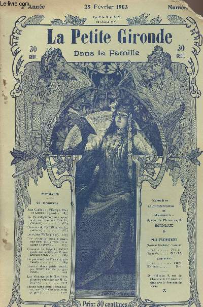 LA PETITE GIRONDE DANS LA FAMILLE N 31 - 2e anne - 25 fvrier 1903 - Aux confins de l'Europe, Chez les Lapons - La prestidigitation sans appareils - Chemins de fer lilliputiens - Le 