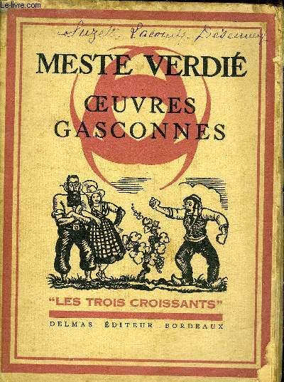 OEUVRES GASCONNES.