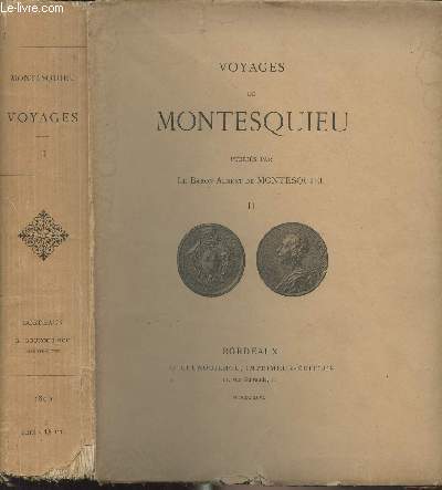 Voyages de Montesquieu - Tome II
