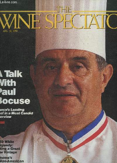 THE WINE SPECTATOR N9 VOL XVI 1991 - SPECIAL GRAND AWARD ISSUE.