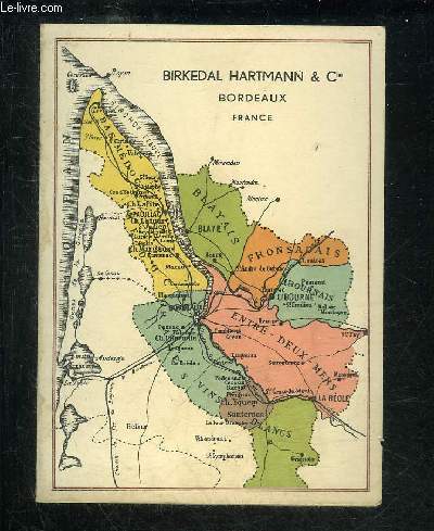 UNE CARTE DE VOEUX EN ANGLAIS DE 4 PAGES DE BIRKEDAM HARTMANN & CIE :