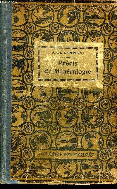 PRECIS DE MINERALOGIE - 7E EDITION.