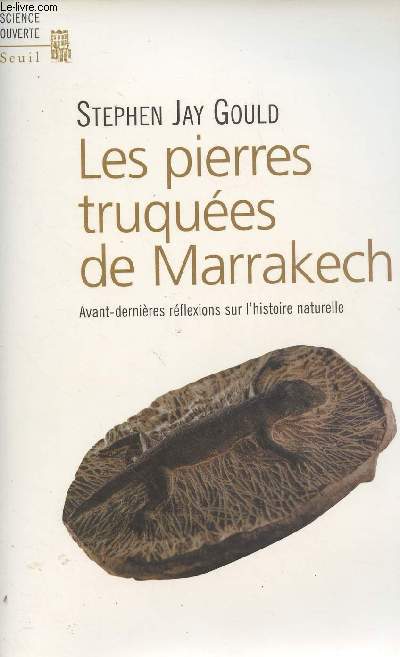 Les pierres truques de Marrakech, avant-dernires rflexions sur l'histoire naturelle - 