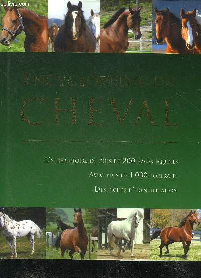 ENCYCLOPEDIE DU CHEVAL.