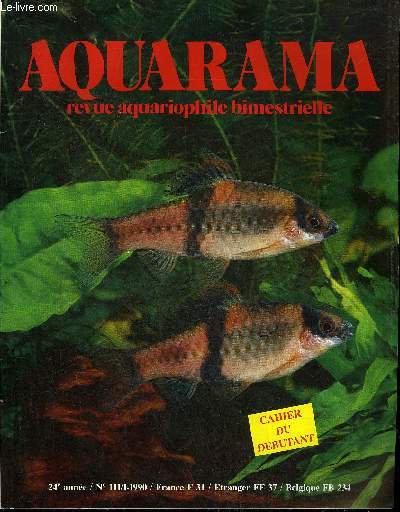 AQUARAMA N111 Centropyge ou poissons agnes nains - poissons de la cte du prou - a propos de silures - les poissons torpilles - des barbus courants pour l'aquariophilie - chimie de l'eau de mer le taux d'alcalinit - le poisson lune etc.