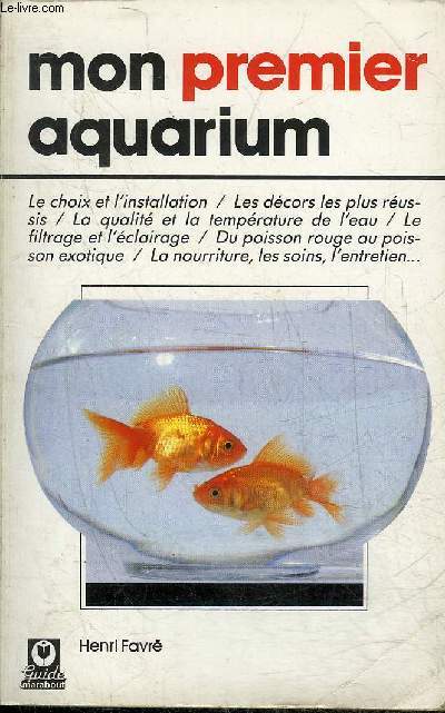 MON PREMIER AQUARIUM.