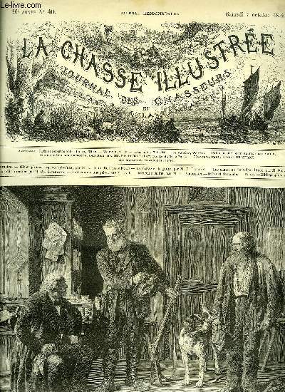 LA CHASSE ILLUSTREE N 40 INCOMPLET - Gibier plumes espces sylvaines par A. De La Rue - la chasse et le gibier - bibliographie.