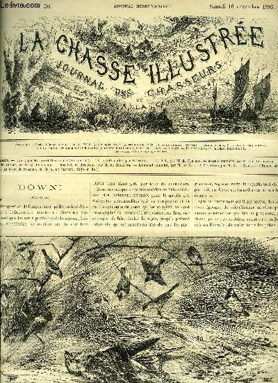 LA CHASSE ILLUSTREE N 50 Down par Bellecroix - a la billebaude par Silvio - le fusil par Frechon - btes calomnies par Lallemand - mdecine canine par Percheron - escalade et effraction par Maleffre - l'ennemi commun par M. de K. - a l'aventure par M.X