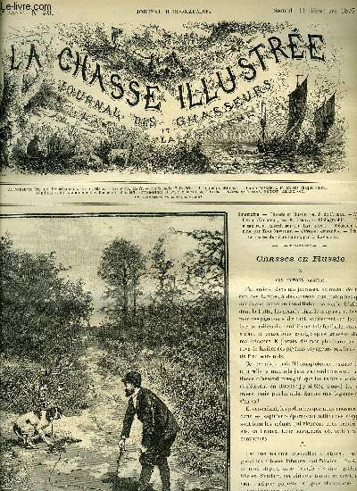 LA CHASSE ILLUSTREE N 50 Chasses en Russie par Fleury - l'levage d'amateur par Leroy - bibliographie - il y a canard et canard par Lallemand - mdecine canine par Newbury - les contes du vieux faune par Lavigerie.