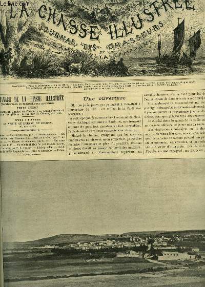 LA CHASSE ILLUSTREE N 19 Une ouverture par La Rochefoucauld - en automobile par Number One - chasse  ct par Perceval - chasse au chamois par L.H. - du nouveau par F.F. - bicyclette et fil de fer par Lallemand - l'aurochs par Fleury etc.