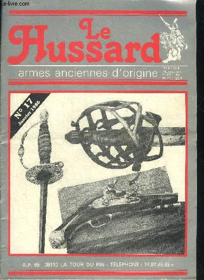 LE HUSSARD N17 JANVIER 1986 .