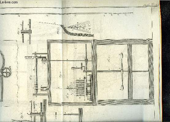 3 PLANCHES EN NOIR ET BLANC DONT 2 DOUBLES EXTRAITES DE L'ENCYCLOPEDIE DE DIDEROT ET D'ALEMBERT SUR LE THEME MACHINE A FAIRE LES LACETS.