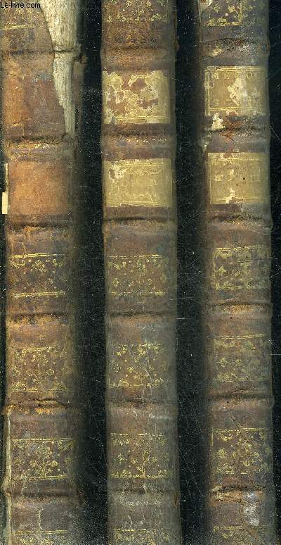 R.P. JOANNIS STEPHANI MENOCHII DOCTORIS THEOLOGI E SOCIETATE JESU COMMENTARII TOTIUS SACRAE SCRIPTURAE - TOMUS PRIMUS + TOMUS SECUNDUS + TOMUS TERTIUS (TOMES 1 + 2 + 3 EN 3 VOLUMES).