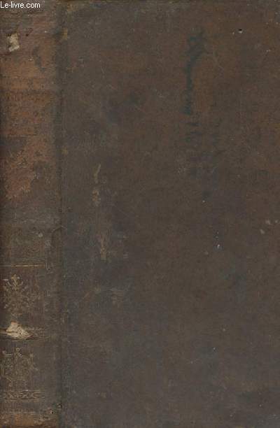 Mtamorphose d'Ovide, traduites en franois, avec des remarques et des explications historiques, par M. l'abb Banier - Nouvelle dition augmente de la vie d'Ovide - Tome troisime seul
