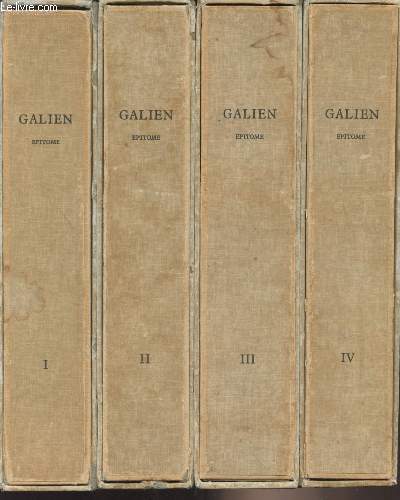Epitome en quatres parties - 4 volumes