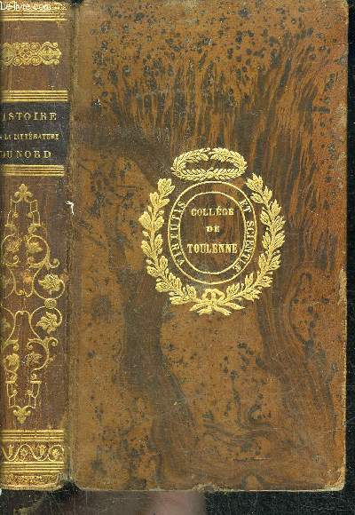 HISTOIRE ELEMENTAIRE ET CRITIQUE DE LA LITTERATURE - LITTERATURES DU NORD LANGUES ALLEMANDE SLAVE SCANDINAVE DES PAYS BAS ET ANGLAISE.