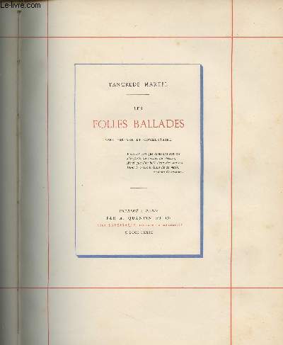 Les Folles Ballades - (Edition originale)