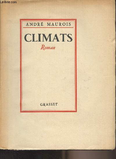 Climats - Edition originale