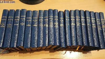 OEUVRES EN 19 VOLUMES : LES CREUX DE MAISONS + LE CHEMIN DE PLAINE + NENE + LA PARCELLE 32 + LES OMBRES + LES GARDIENNES + HUIT GOUTTES D'OPIUM + LES HOMMES FRENETIQUES + BERNARD L'OURS ET LA TORPEDO CAMIONETTE + LE CRIME ETRANGE DE LOUISE BALZAN ETC.