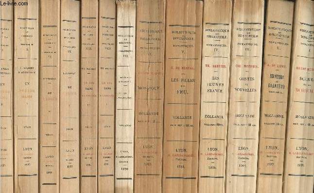13 volumes de la collection 