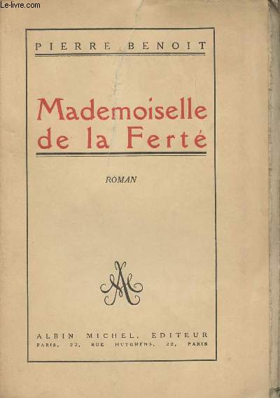 Mademoiselle de la Fert (Edition originale)