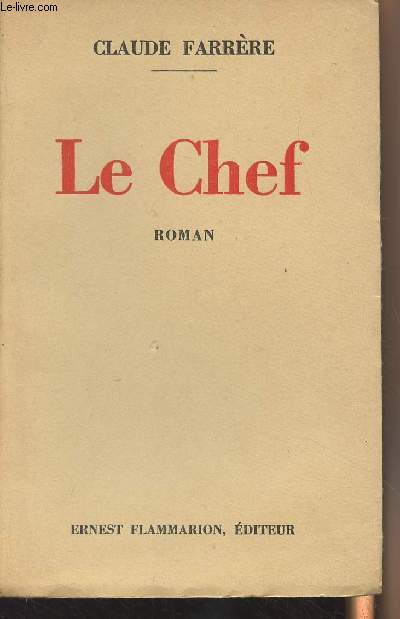 Le chef - (Edition originale)