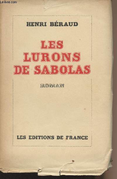 Les lurons de Sabolas (Edition originale)