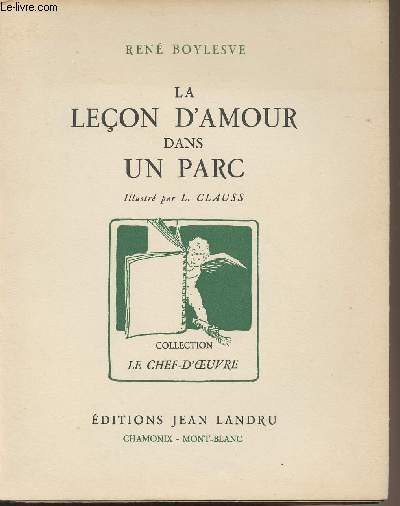 La leon d'amour dans un parc - collection 