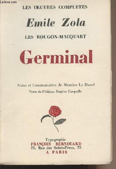 Les Rougon-Macquart - Germinal - 
