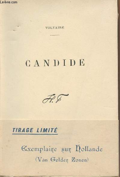 Candide (Edition originale)
