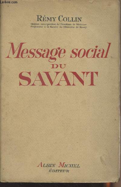 Message social du Savant