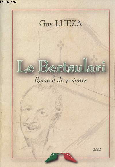 Le bertsulari - Recueil de poèmes