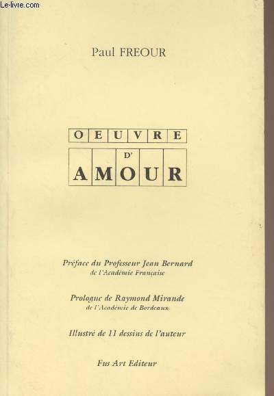 Cration oeuvre d'amour